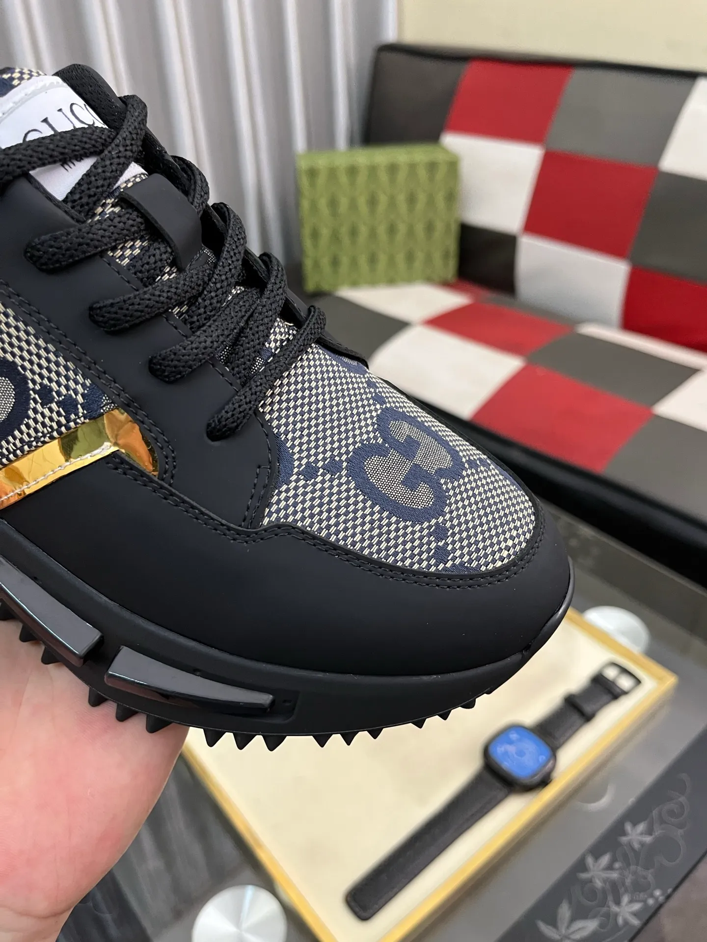 Men's Men's Shoes 💰458⌚️⌚️【GUCCI】Gucci men's latest white shoe series casual shoes! The official website is built 1:1. Upper: Made of imported cowhide, with electric embroidery ➕Inner lining: Made of high-quality first-layer pigskin, soft and comfortable. Picky material selection and exquisite workmanship give you the best enjoyment. Size: 38-44 yards, 4️⃣ colors available.